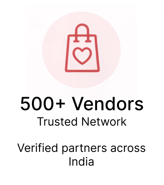 500+ Vendors